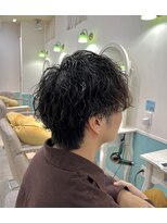 アンティークベル 南柏(ANTIQUE BELLE)&nbsp;メンズ波打ちパーマ＊