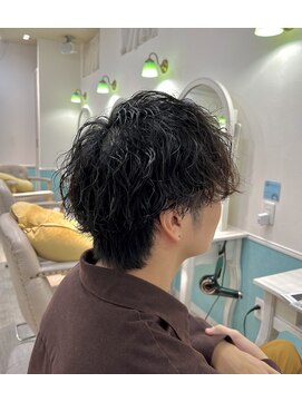 アンティークベル 南柏(ANTIQUE BELLE) メンズ波打ちパーマ＊