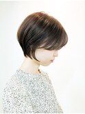 20代30代40代大人可愛い小顔ボブ丸みショートウルフカット