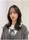 韓国ヘア レイヤーカット 髪質改善 顔周り前髪 北千住