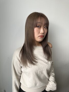 フィル(fil) ロングレイヤー/ミルクティーベージュ