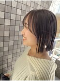 切りっぱなしボブ