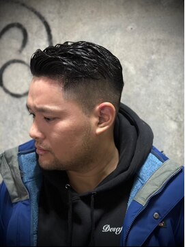 ヒロギンザ 仙台駅前店(HIRO GINZA) 仙台　アップバングフェード　バーバー