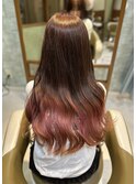 PINK　×　グラデーション