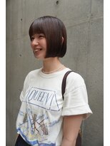 カシ 中目黒(CASI)&nbsp;ボブ/ブラウンカラー/ブリーチ無し/ショート