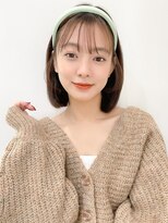 レア 表参道(L'ea)&nbsp;くびれヘアアプリコットオレンジ夏ヘアハイライトカラー