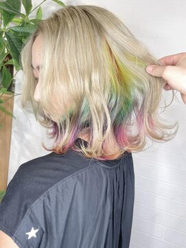リタヘア(Re:ta Hair) インナーレインボーカラー【飯田淳平】
