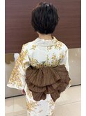 浴衣＊ヘアセット着付け（ショートスタイル）