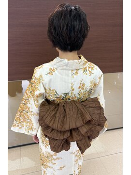 ビューティータナカ アズ熊谷店(Beauty TANAKA) 浴衣＊ヘアセット着付け（ショートスタイル）
