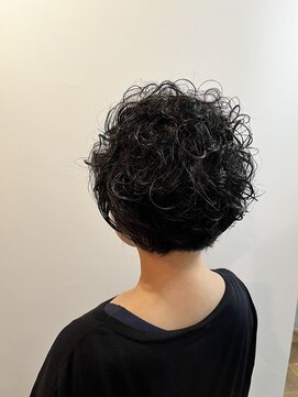 ピュアソウル(Pure Soul) くせ毛を楽しむレイヤーボブ　NYドライカット