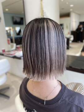 アメイジングヘアー 美沢店(AMAZING HAIR) ブリーチカラー×アンブレラカラー◎大人可愛いグレージュ