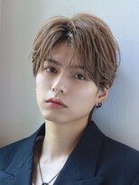 オーシャントーキョー サニー 原宿(OCEAN TOKYO Sunny)&nbsp;韓国マッシュフェザーパーマニュアンスパーマセンターパート