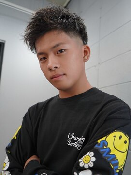 刈部倶楽舞 難波店 ツーブロック/ジェット/スキンフェード/ツイストパーマ/フェード