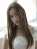 小顔カット+前髪縮毛矯正+シルクトリートメント【新宿】
