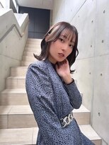 ロンドルピナス 小倉(Lond Lupinus) 黒髪カタログ/オリーブグレー/ココアベージュ/小顔に見せるヘア