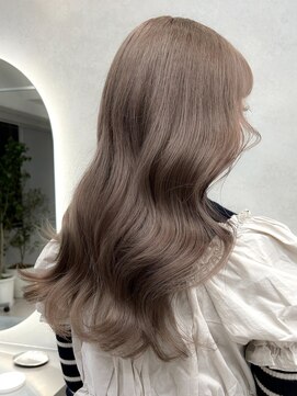 オニキス 原宿(ONYX) a121レイヤーカットダブルカラーミルクティーカラーブラウン