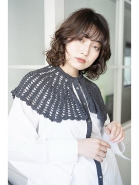 マグノリア オモテサンドウ(MAGNOLiA Omotesando) くるくるミディアムボブパーマ・・・SAKUYA