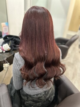グランディールヘアデザイン(grandir hairdesign) レッドブラウン！-Yurika-