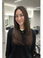 ナンバー 竪町(number+) ◎バタフライレイヤーカット×クールアッシュ