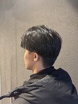 ヤスムラ(YASUMURA)&nbsp;パーマ活かし調整カット【西宮北口/理容室/メンズカット】