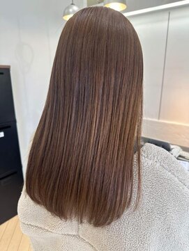 ユニ バイ マグ 長野店(Uni.by Mag) 艶髪ストレート髪質改善トリートメントロング