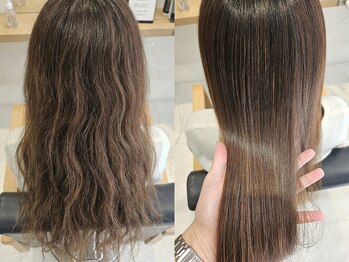 キオナ 勝どき(Kiona)の写真/【勝どき駅徒歩1分】巻ける自然な縮毛矯正が大人気！最高級トリートメントで柔らかなシルク髪へ☆