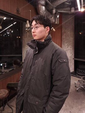 ブロック ジャポン(bloc japon) ニュアンスパーマセンターパートショート