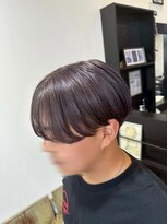 ヘアーワークス ボナ(HAIR WORKS bona.)&nbsp;メンズカラー　ミディアム　マッシュ