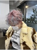 パステルカラー2トーンデザイン