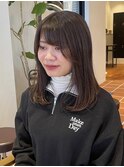 柔らかく可愛らしい印象に◎モカブラウン