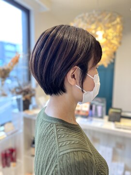 リンクヘアー(link hair) 丸みショート