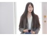 【極上美髪】カット+プレミアム縮毛矯正+髪質改善 ¥24,200
