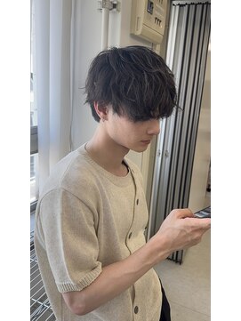 キャンバス バイ ネオリーブ 横浜西口(Canvas by neo.) 横浜★ドライでマッシュナチュラルパーマ