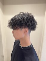 ローム(Rome)&nbsp;メンズパーマニュアンスパーマツイストスパイラル毛流れ