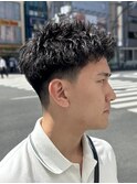 スパイキーショート/ピンパーマ/スパイキーパーマ