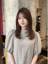 モードケイズ テソロ店(MODE K's) 【小顔効果◎】韓国風レイヤー×透明感カラー