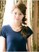 リボンアクセサイドセット♪【LUXBE梅田茶屋町店】