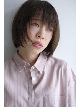 ヘアーアンドメイク シーク 八王子(HAIR&MAKE SeeK) 透け毛束感×ボブ