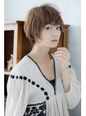 大人かわいいバレイヤージュとろみワンカール小顔モードボブ