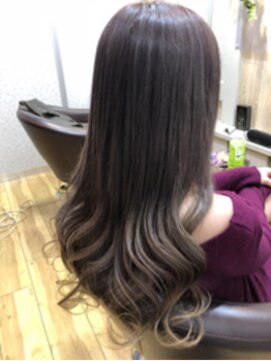 アクアライム(Aqua Lime) グレイ系メルトグラデーション