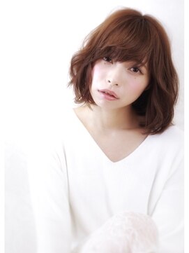 美容室 リーフ 島田店(LeaF) 大人かわいい!!ふんわりフェザーボブ