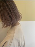 ピンクエモージュ【hub(hair)天神今泉】