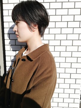 フロート 小阪店(float) カジュアルショート_毛先パーマ ことりベージュ