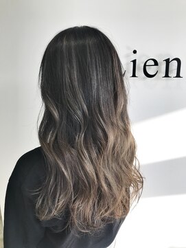 リアン バイ ヘアー(Lien by hair) 外国人風バレイヤージュ