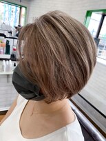 ライフ 四条畷店(Lyfe)&nbsp;ワンカールマッシュボブ_マロンベージュAラインボブ_59