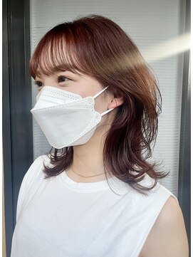 シーユー(see you,) くびれレイヤー×モカピンクブラウン