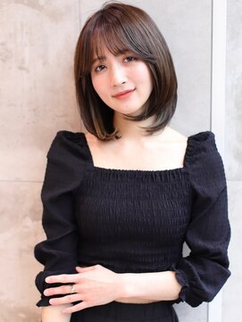 グランド(GRAND) ミディアム20代30代40代50代ストレートレイヤー前髪なし表参道