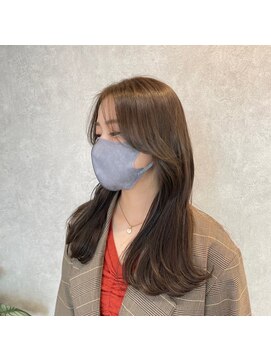 ジーナ 船橋(Zina) 大人かわいい20代30代40代小顔ショコラベージュ１Zina船橋