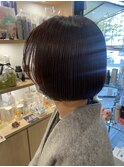 ナチュラルボブ×オーガニックカラー×30代40代50代