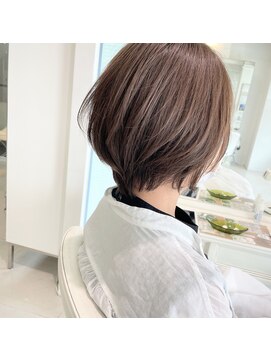 ファイブボックスヘアー 広島(five vox hair) 予防美容ケアカラー グレージュ 大人